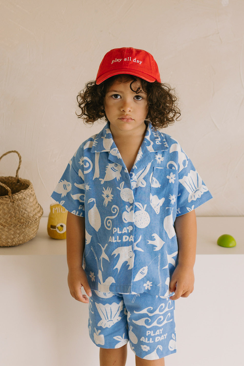 boys printed shirt and shorts 4