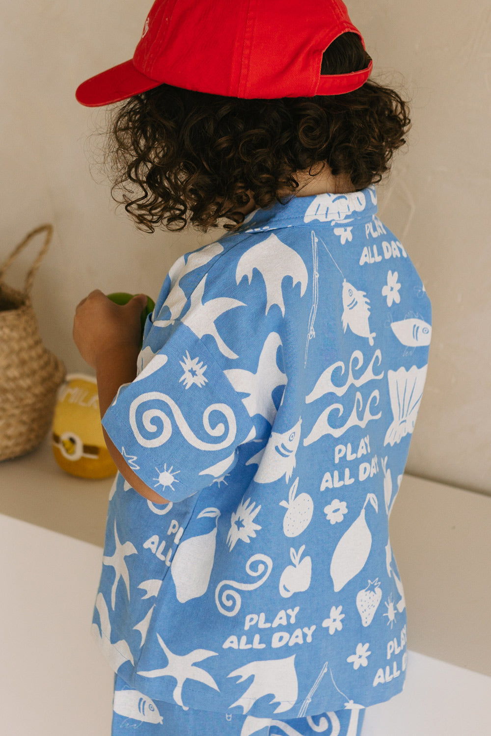 boys printed shirt and shorts 2