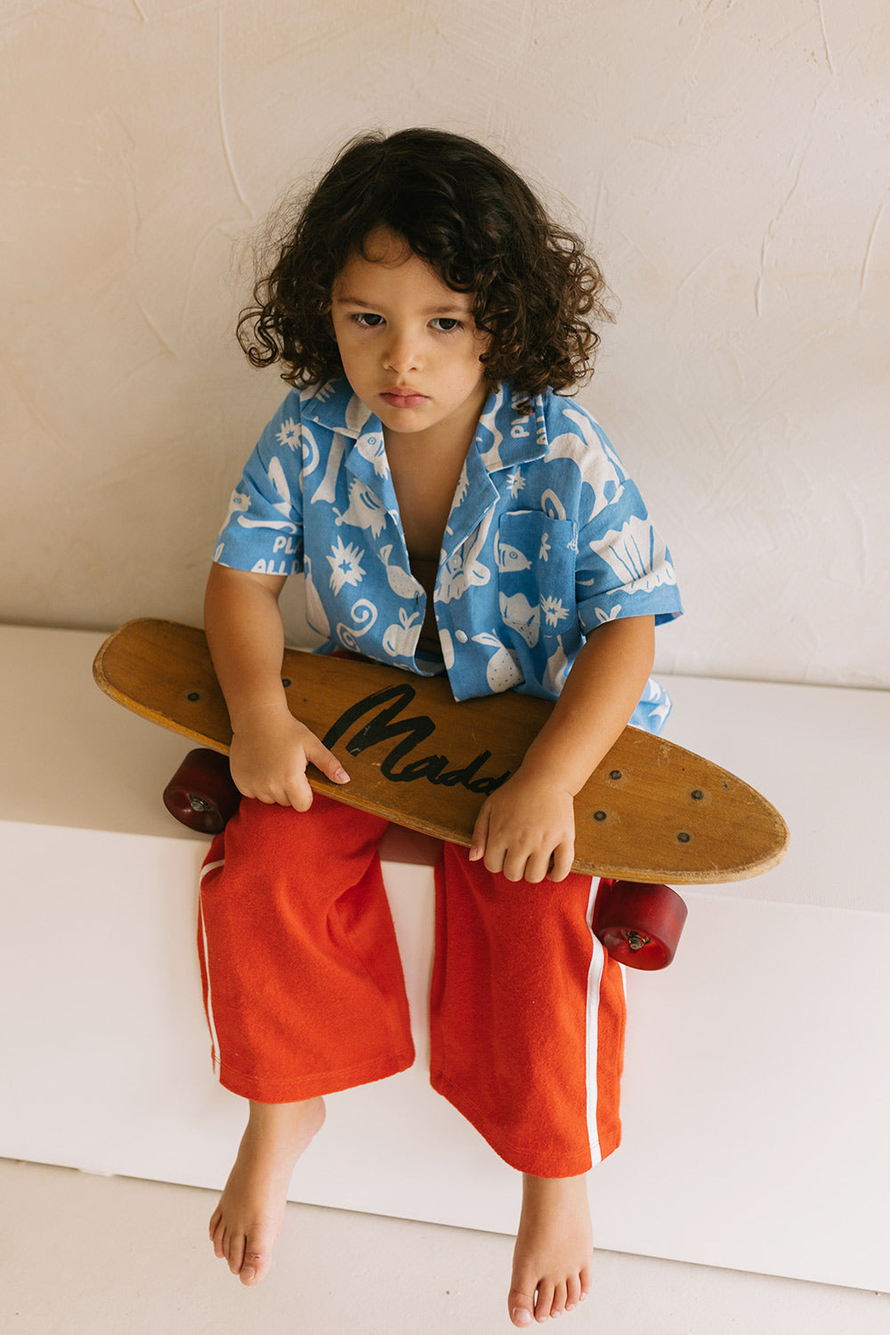 boys printed shirt and shorts 3